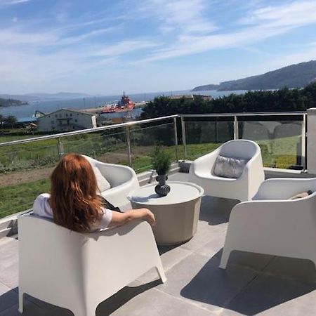 A Neida Casa Con Terraza Con Vistas Al Mar Villa Cee Eksteriør billede