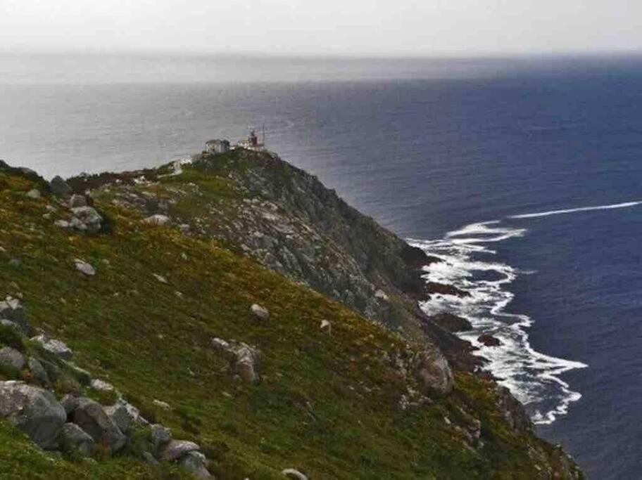 A Neida Casa Con Terraza Con Vistas Al Mar Villa Cee Eksteriør billede